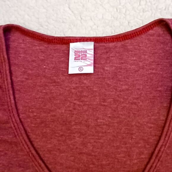 Colour 22 crossed front girls top Size XL - Picture 2 of 5